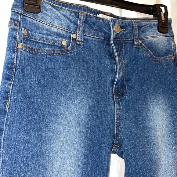 FOREVER‎ 21 Girl's Dark Denim Jeans 13/14 NWT - Picture 15 of 16